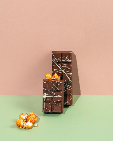 Caramel Popcorn Chocolate Bar